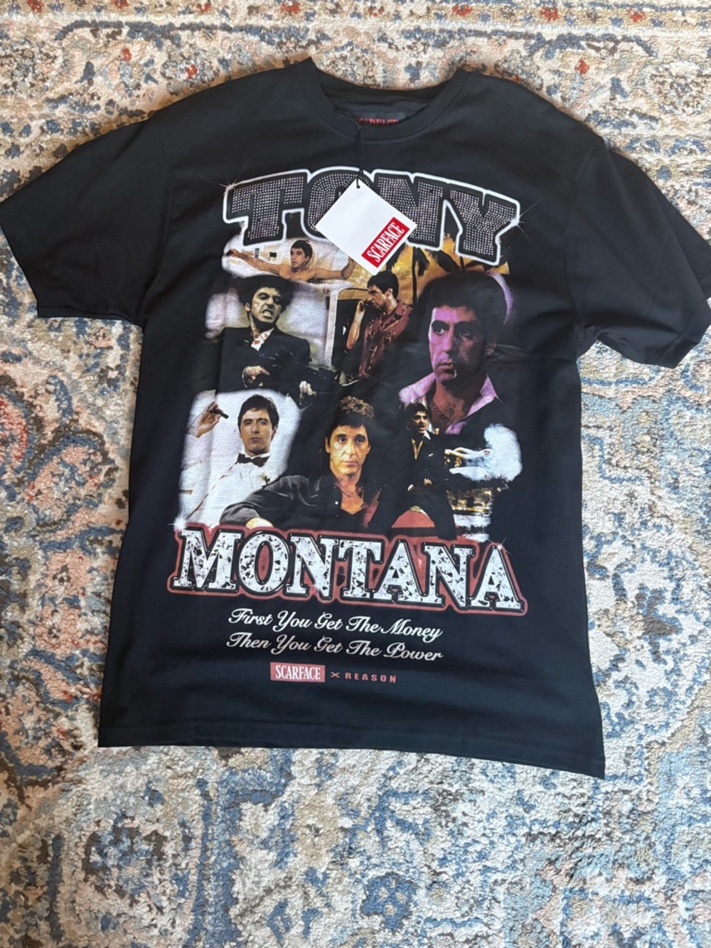 Scarface Tony Montana graphic T-shirt